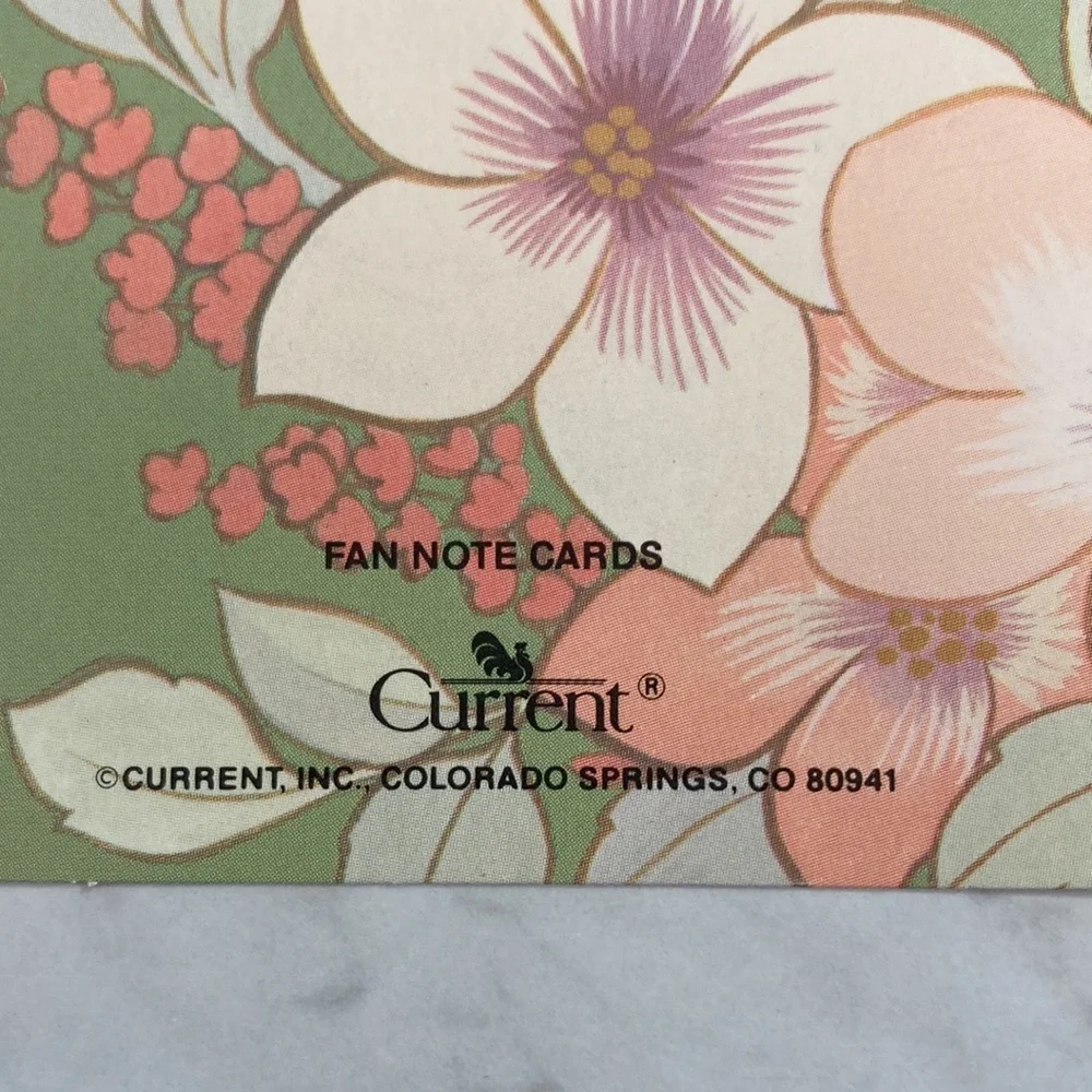 Current Fan Notecards Set of 2